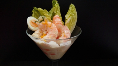 Flusskrebs Cocktail