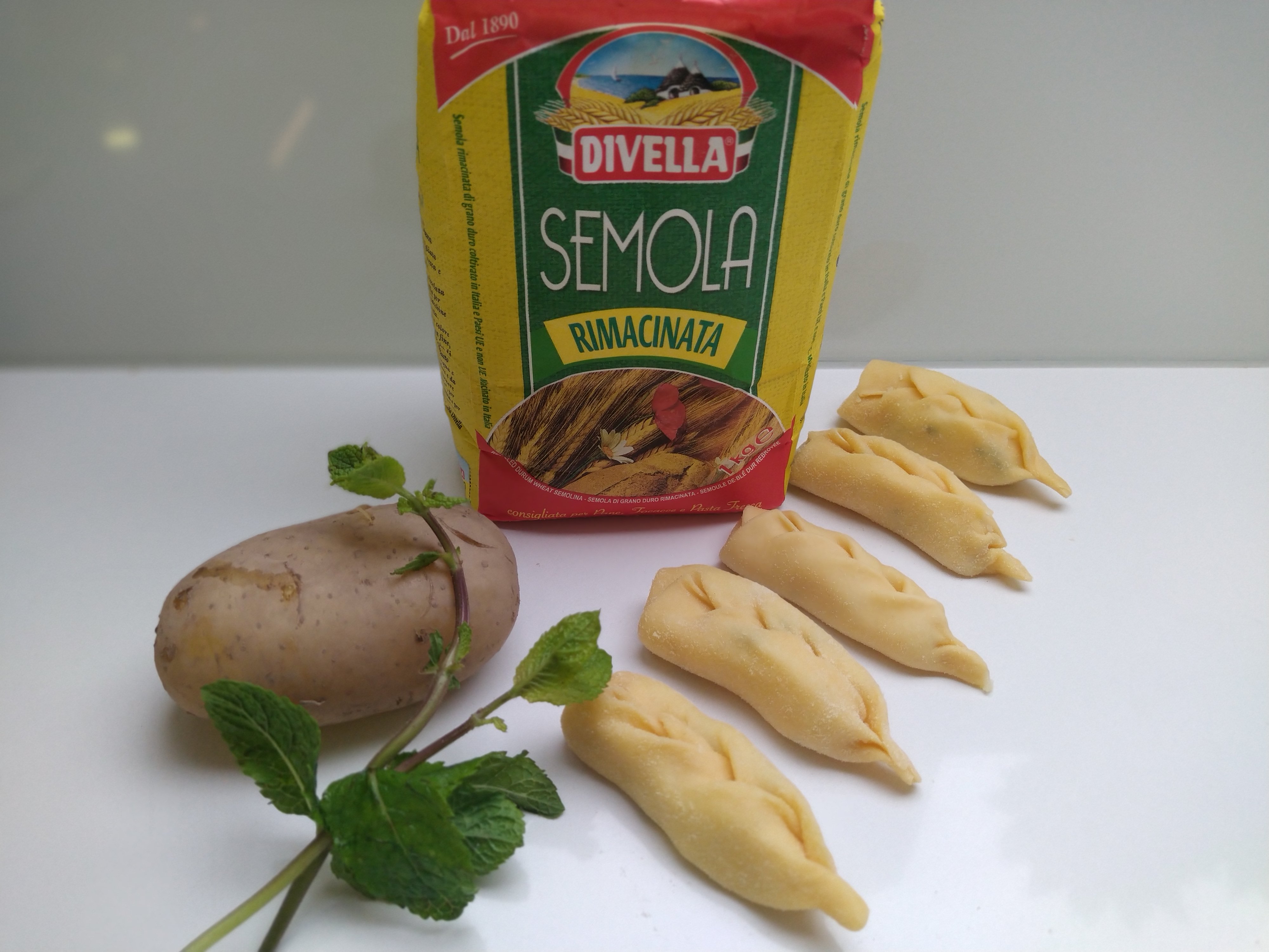 Ravioli-Teig mit Ei
